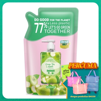WATSONS - Green Tea & Apple Scented Gel H/Soap