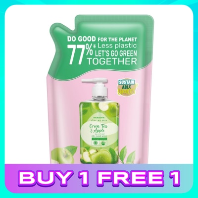 WATSONS Green Tea & Apple Scented Gel H/Soap