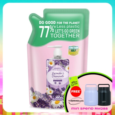 WATSONS - Gel Handwash Refill Lavender & Chamomile 500ml