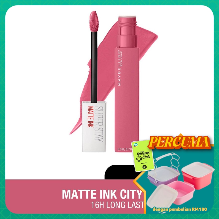 Super Stay Matte Ink City Collection 125