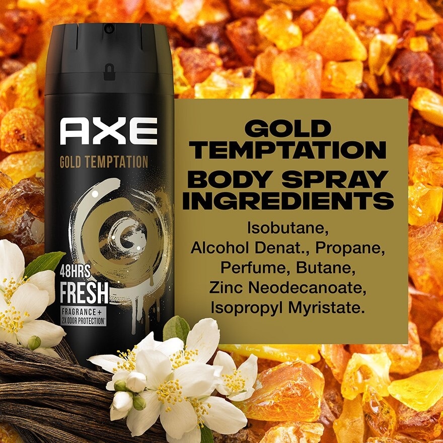 Deodorant Spray Gold Temptation 135ml