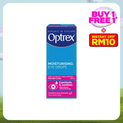 OPTREX OPTREX MOISTURIZING EYE DROPS 10ML