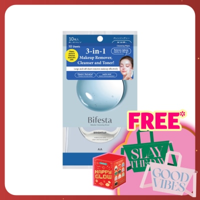 BIFESTA Cleansing Sheet Brightup 10s
