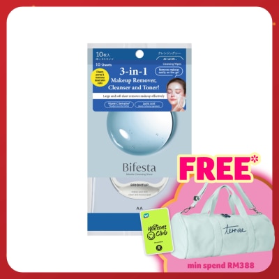 BIFESTA Cleansing Sheet Brightup 10s