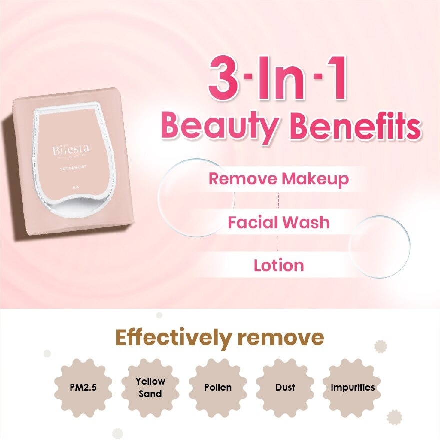 Cleansing Sheet Moist 10s