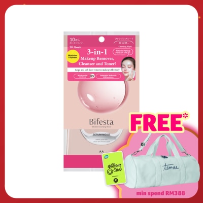 BIFESTA Cleansing Sheet Moist 10s
