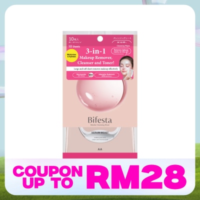 BIFESTA Cleansing Sheet Moist 10s