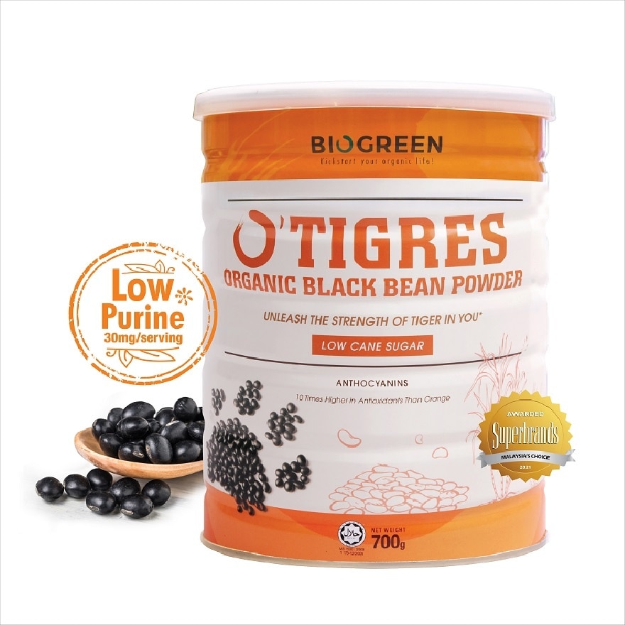 O'Tigres Black Bean Powder (Low Sugar) 700g