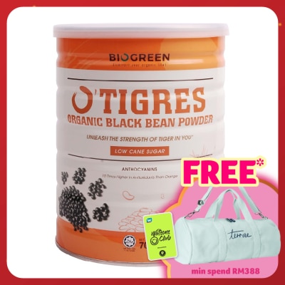 BIOGREEN O'Tigres Black Bean Powder (Low Sugar) 700g