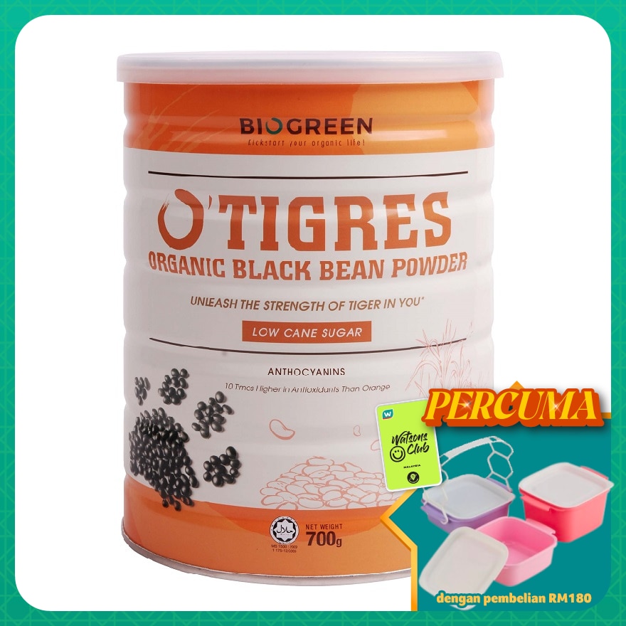 O'Tigres Black Bean Powder (Low Sugar) 700g