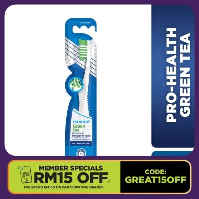 ORAL-B Pro Health Green Tea Toothbrush 1's