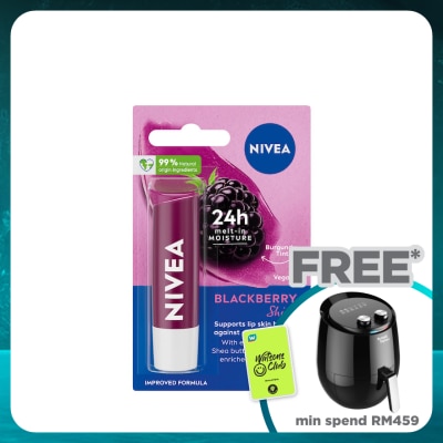 NIVEA Blackberry Shine Caring Lip Balm 4.8g