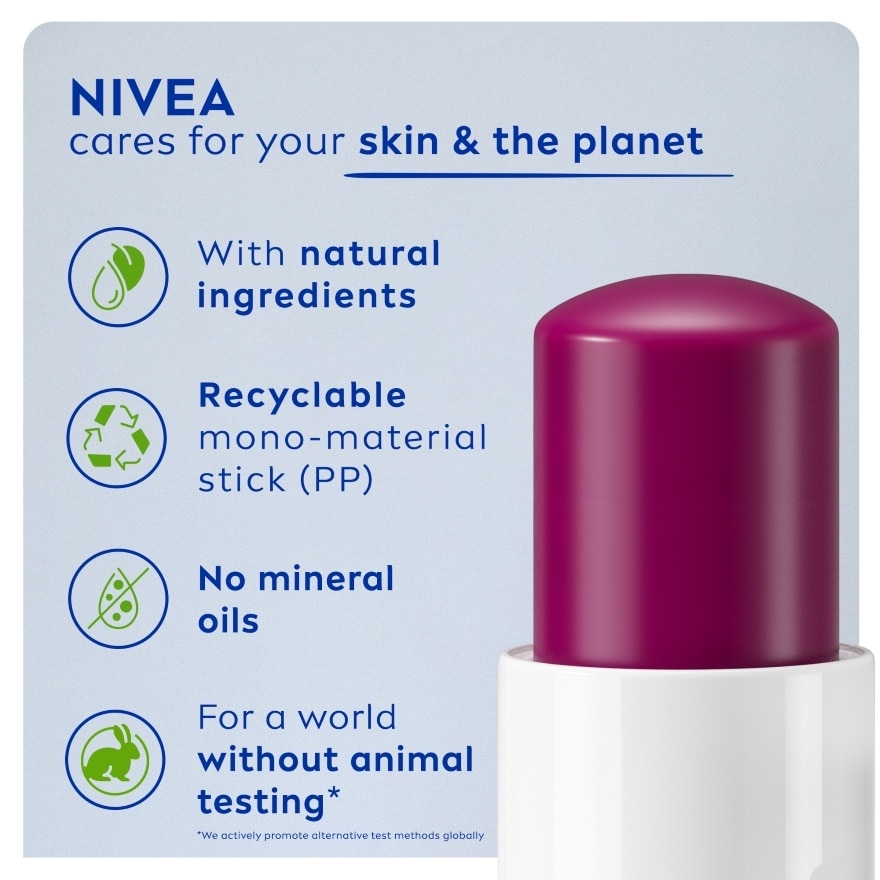 Blackberry Shine Caring Lip Balm 4.8g