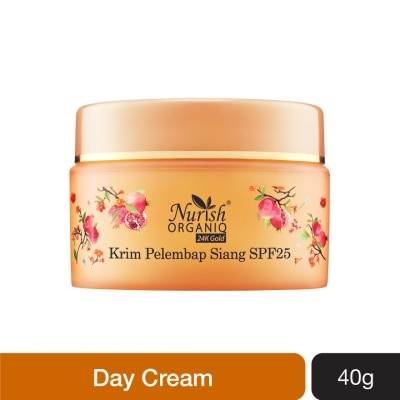 NURISH ORGANIQ 24K Gold Krim Pelembap Siang SPF25 40g