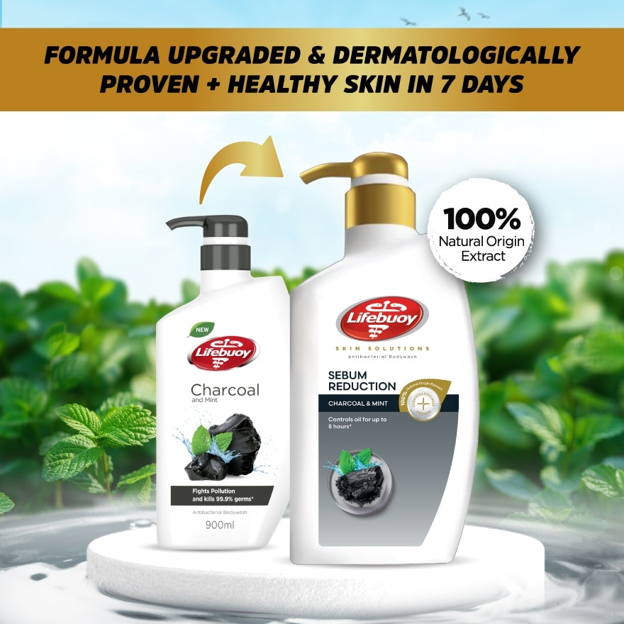  Bodywash Charcoal Mint 900ml