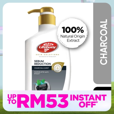 LIFEBUOY  Bodywash Charcoal Mint 900ml