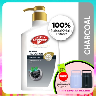 LIFEBUOY -  Bodywash Charcoal Mint 900ml