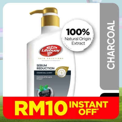 LIFEBUOY  Bodywash Charcoal Mint 900ml