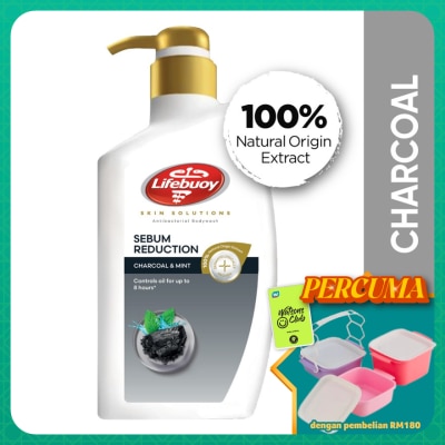 LIFEBUOY -  Bodywash Charcoal Mint 900ml