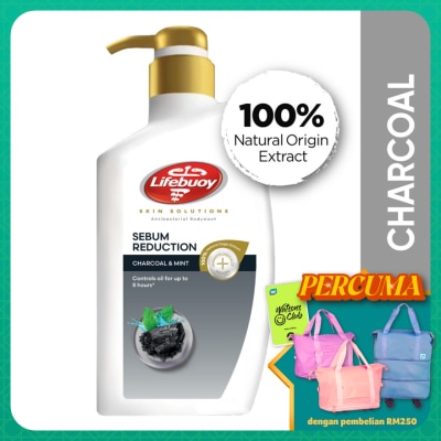 LIFEBUOY -  Bodywash Charcoal Mint 900ml