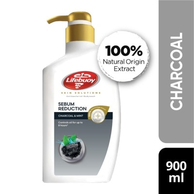 LIFEBUOY  Bodywash Charcoal Mint 900ml