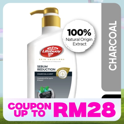 LIFEBUOY  Bodywash Charcoal Mint 900ml