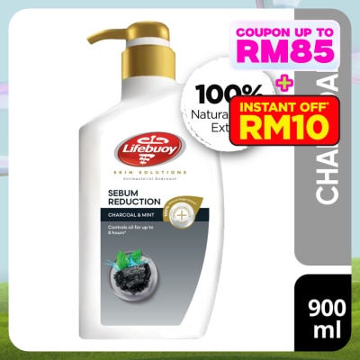 LIFEBUOY  Bodywash Charcoal Mint 900ml