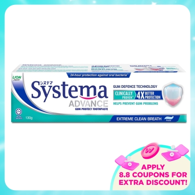 SYSTEMA - Extreme Clean Breath Toothpaste 130g