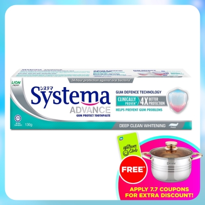 SYSTEMA - Deep Clean Whitening Toothpaste 130g
