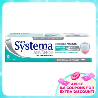 SYSTEMA - Deep Clean Whitening Toothpaste 130g