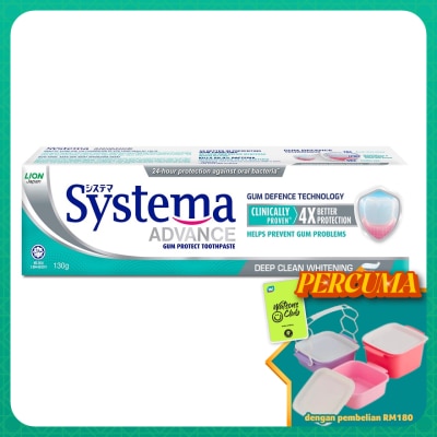 SYSTEMA - Deep Clean Whitening Toothpaste 130g