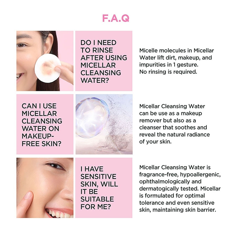 Micellar Cleansing Water Sensitive 50ml