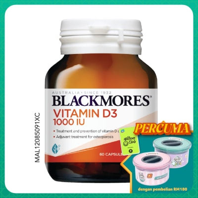 BLACKMORES Vitamin D3 1000 IU 60's