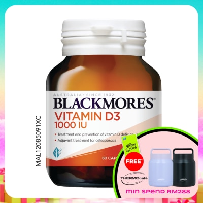 BLACKMORES - Vitamin D3 1000 IU 60's