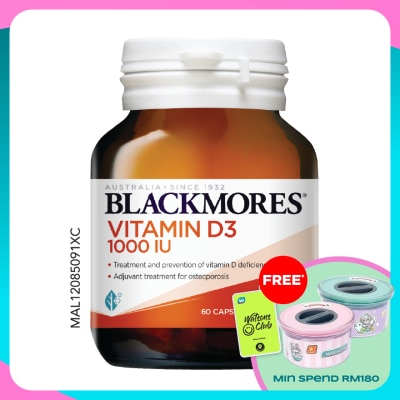 BLACKMORES Vitamin D3 1000 IU 60's