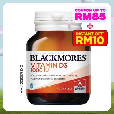 BLACKMORES Vitamin D3 1000 IU 60's