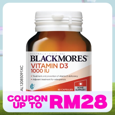 BLACKMORES Vitamin D3 1000 IU 60's