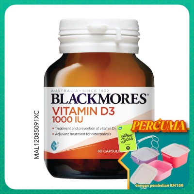 BLACKMORES - Vitamin D3 1000 IU 60's
