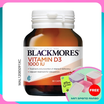 BLACKMORES Vitamin D3 1000 IU 60's