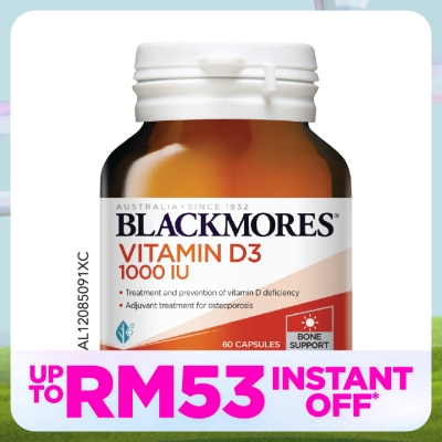 BLACKMORES Vitamin D3 1000 IU 60's
