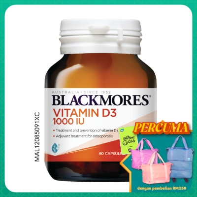 BLACKMORES Vitamin D3 1000 IU 60's