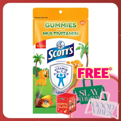 SCOTT'S Multivitamin Gummies Tropical Bone, Teeth & Eye 15s