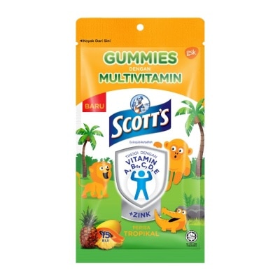 SCOTT'S Multivitamin Gummies Tropical Bone, Teeth & Eye 15s