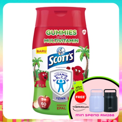 SCOTT'S - Multivitamin Gummies Apple Bone, Teeth & Eye 60s