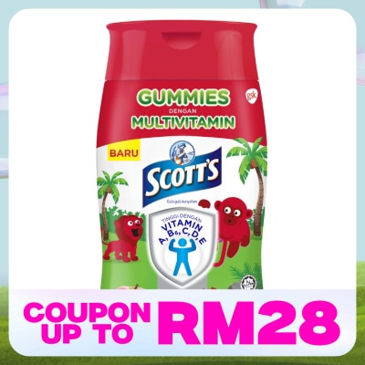 SCOTT'S Multivitamin Gummies Apple Bone, Teeth & Eye 60s