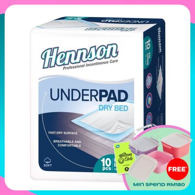 HENNSON Hennson Dry Bed Underpad 10s