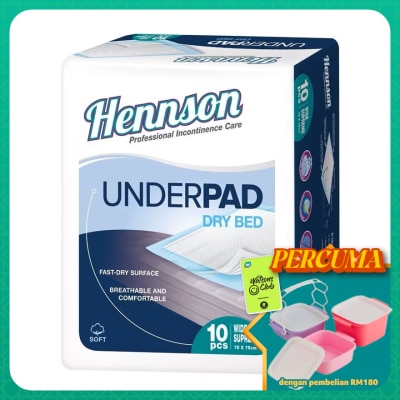HENNSON - Hennson Dry Bed Underpad 10s