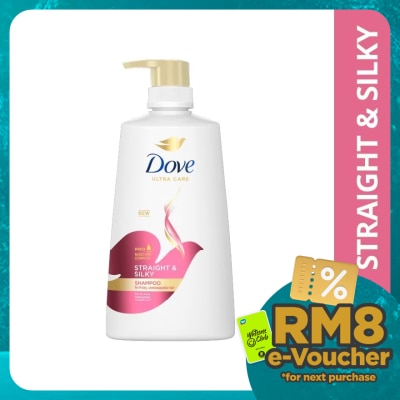DOVE Straight & Silky Shampoo 680 ml