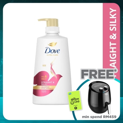 DOVE Straight & Silky Shampoo 680 ml