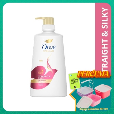DOVE - Straight & Silky Shampoo 680 ml